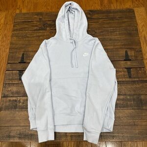 Nike Men's Soft blue Hoodie